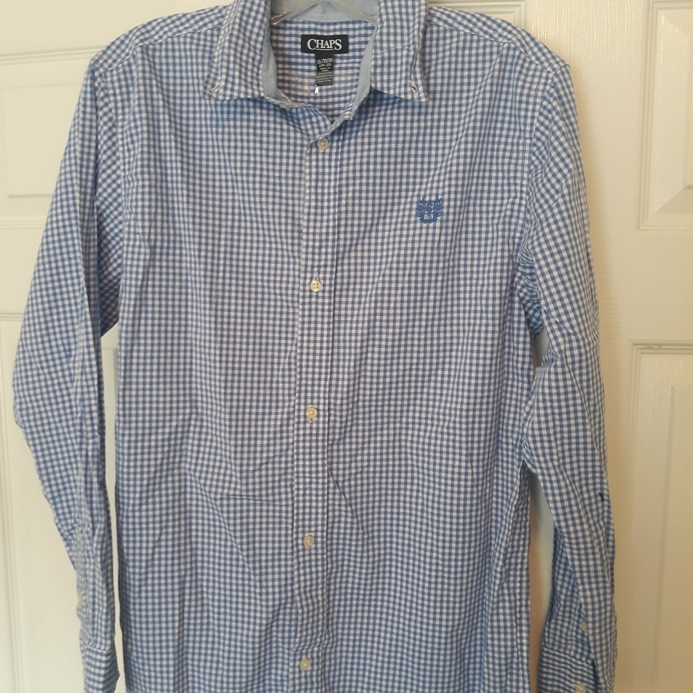 Chaps Mens Casual Button Down